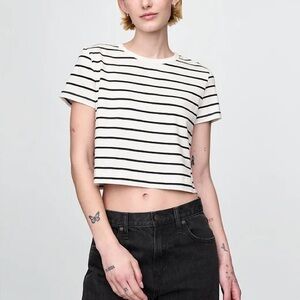 GAP | Organic Cotton VintageSoft Crop T-Shirt | Size Medium | NWT
